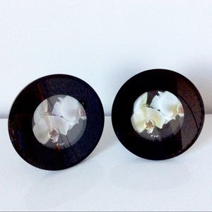 NWOT Set of 2 High Gloss Black Picture Frames